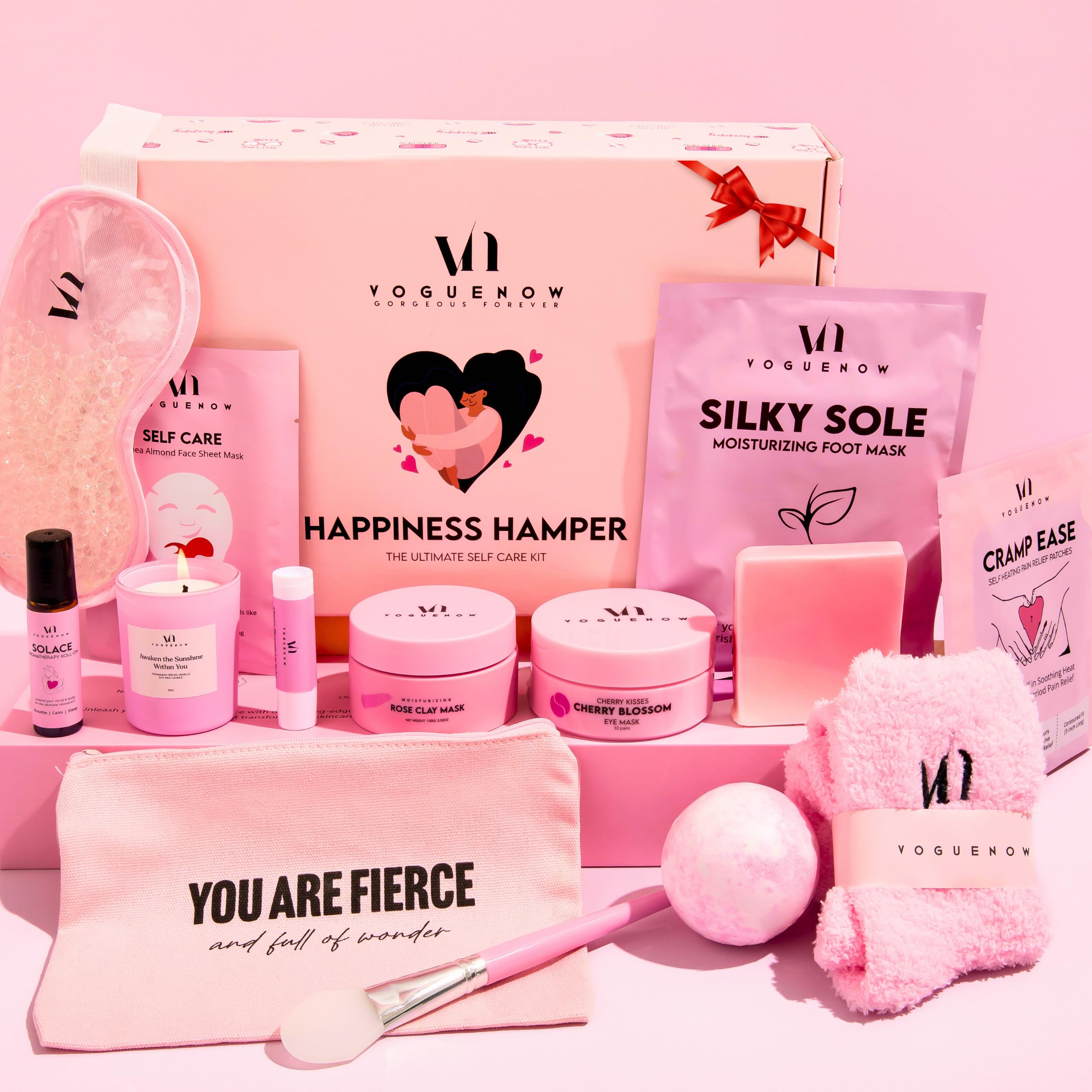 Spa Gifts for Women- Premium Self Care Spa Kit With Bath, Skin Care Sets & Self Care Items For Women - Ultimate Pampering Skin Care Set - Birthday Gifts Baskets - Mothers Day Gifts for Mom