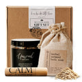 SOULISTIC ROOT Revitalizing Bath Gift - Premium Self-Care Bath & Body Set with Lavender Oatmeal Soak, Tranquil Essential Oil Roller, Epsom Salt Soak, Home Spa Kit, Ready-to-Gift Box