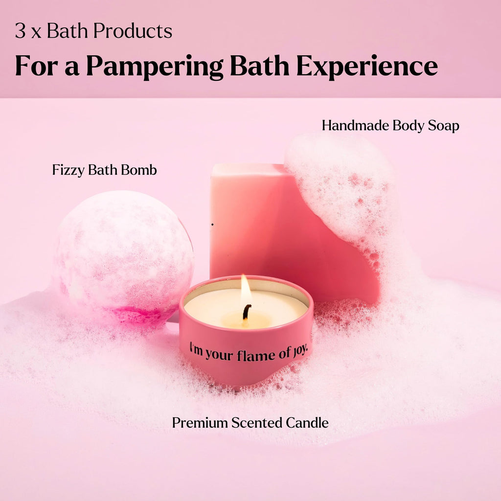 Spa Gifts for Women- Premium Self Care Spa Kit With Bath, Skin Care Sets & Self Care Items For Women - Ultimate Pampering Skin Care Set - Birthday Gifts Baskets - Mothers Day Gifts for Mom