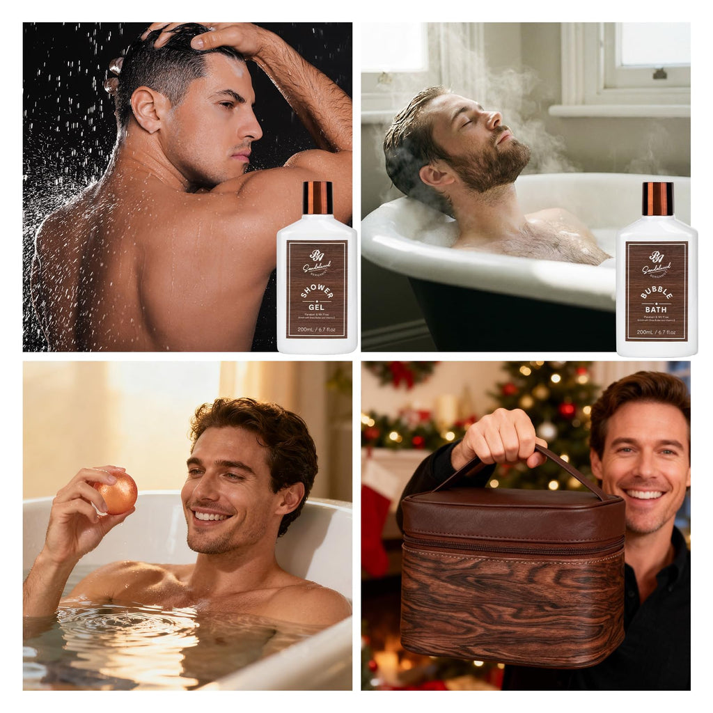 RA2021017-32-33-40 Men Bath Set