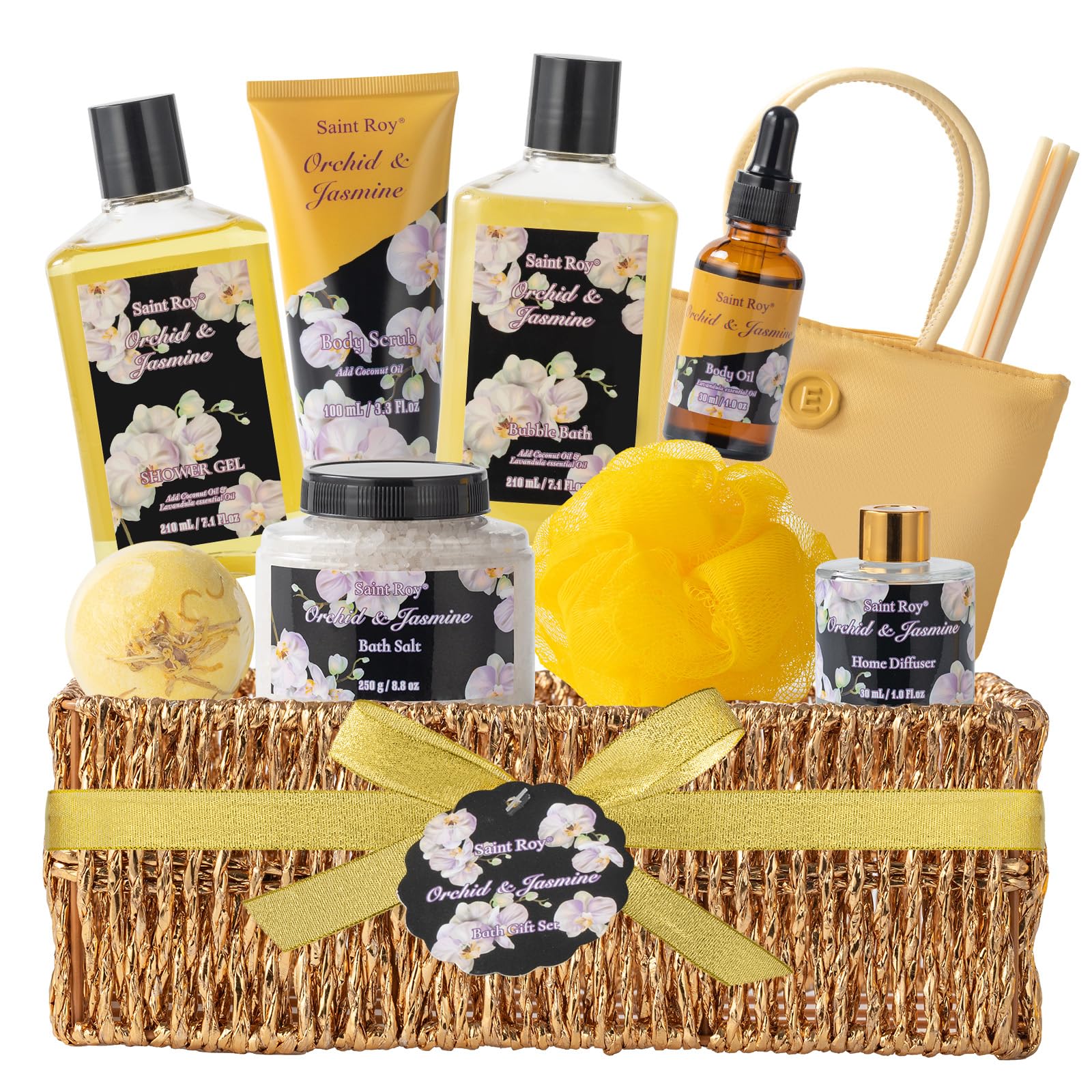 Gift Basket For Women, Spa Set of Home Spa Set, Beauty Personal Care Set, Spa Self Care Kit