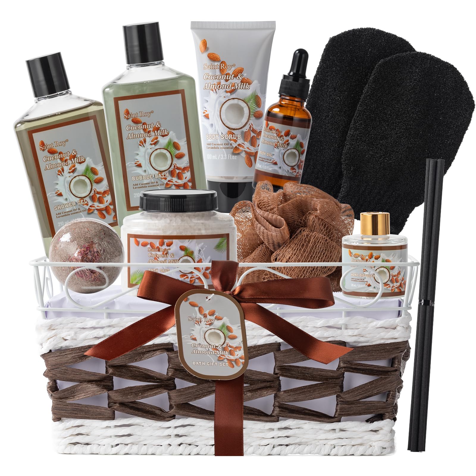 Gift Basket For Women, Spa Set of Home Spa Set, Beauty Personal Care Set, Spa Self Care Kit