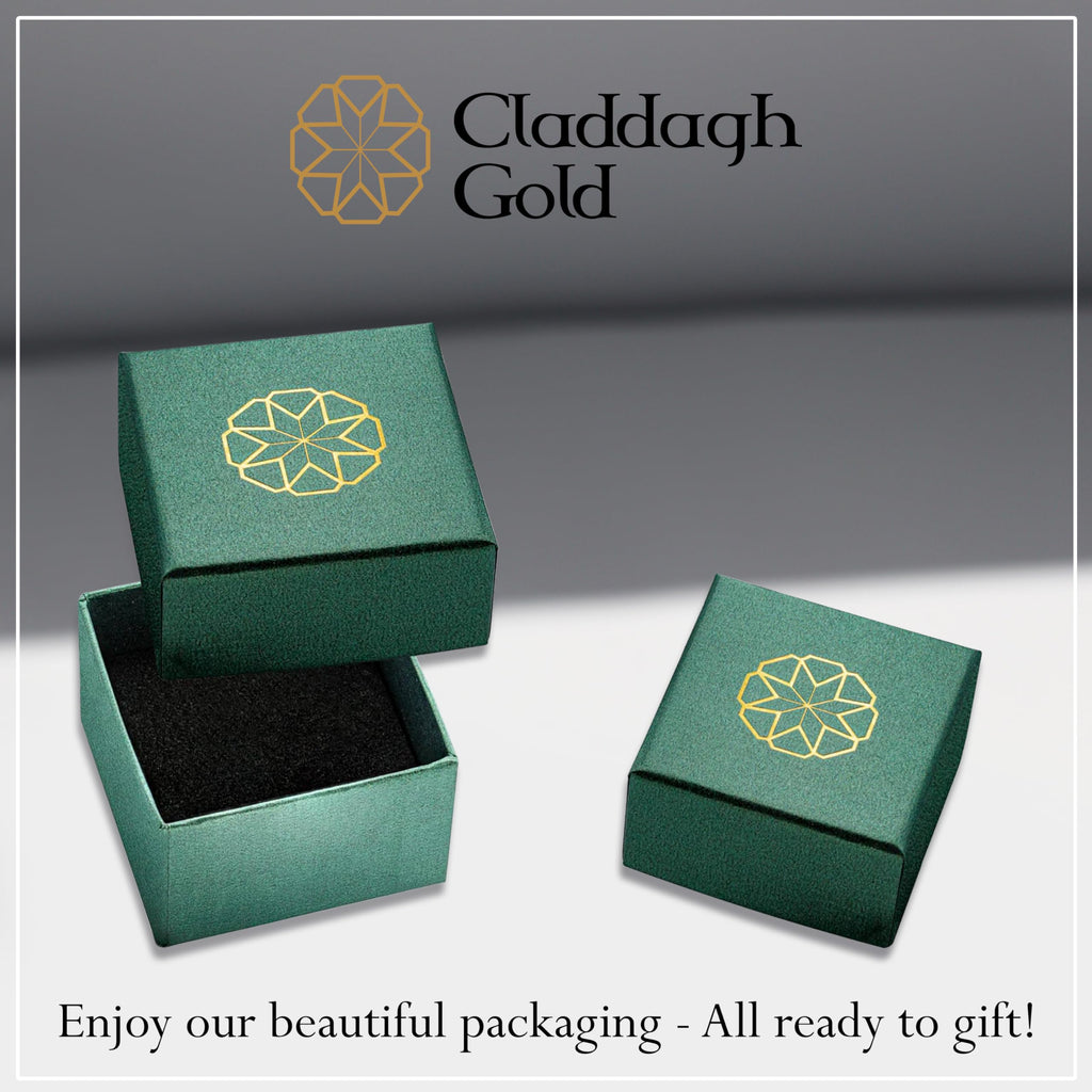 Claddagh Gold .925 Sterling Silver Class Of 2025-2026 Diploma Graduation Cap Pendant Necklace