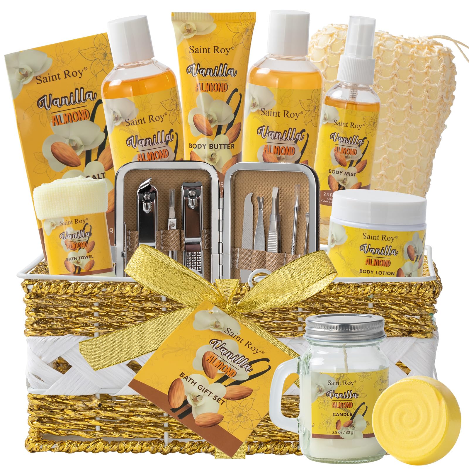 Gift Basket For Women, Spa Set of Home Spa Set, Beauty Personal Care Set, Spa Self Care Kit