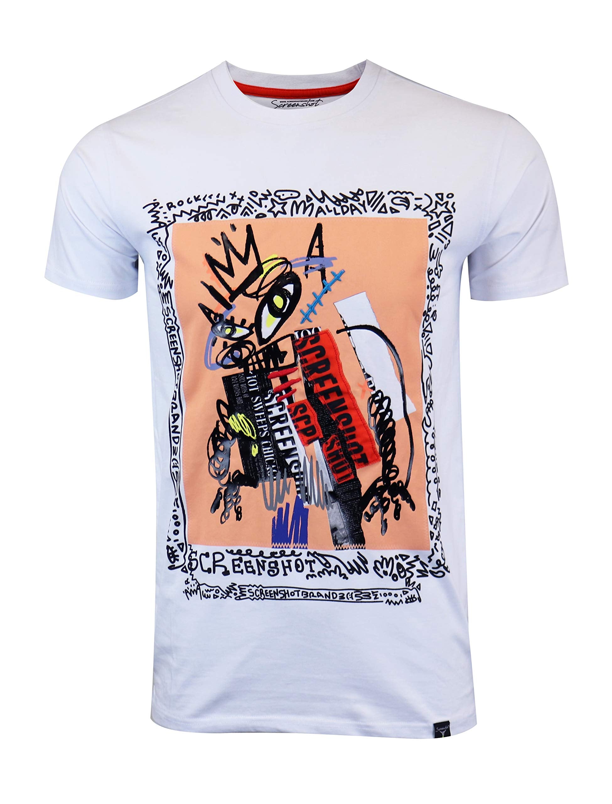 SCREENSHOT-1202-SS-2 Mens Hipster Hip-Hop Premium Urban Streetwear Latest Animation Fashion T-Shirts