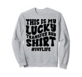 Lucky Transfer Day Ivf Sweatshirt - Aesthetic Graphic for Adults