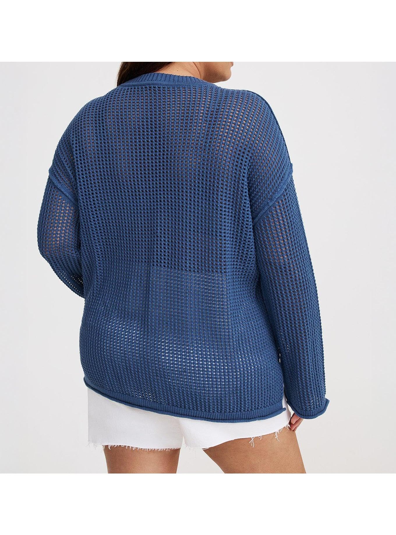 Torrid Women's Plus Size Crew Neck Pullover