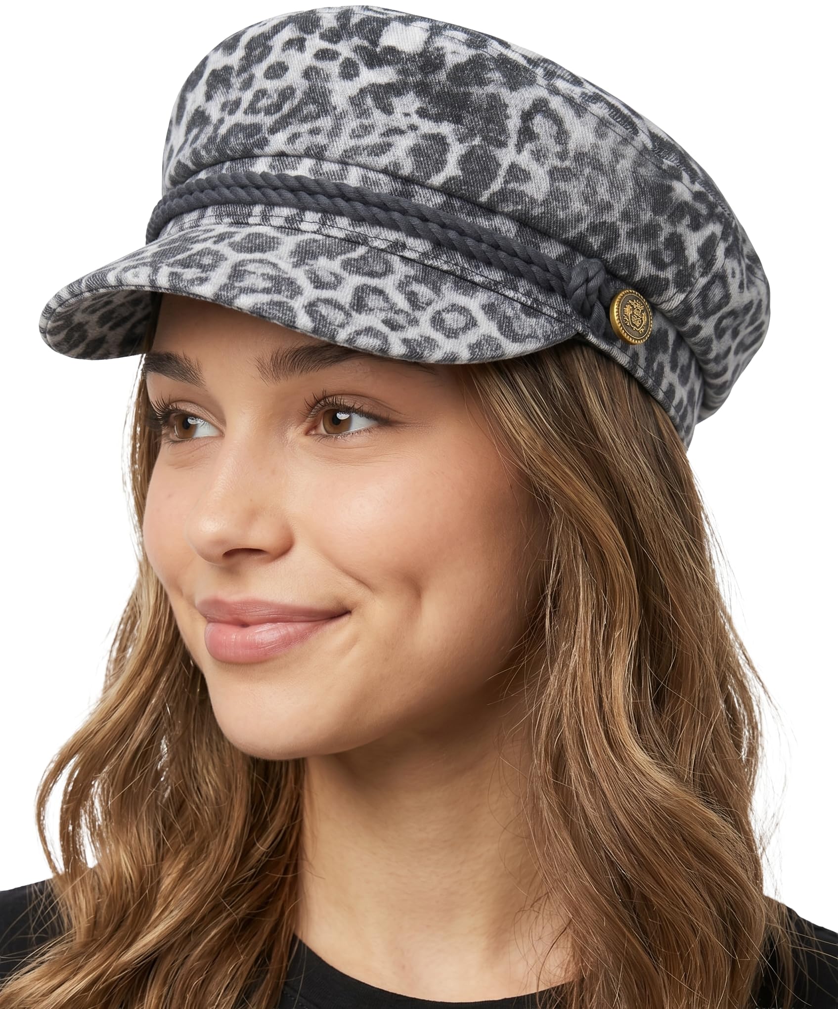 Funky Junque Newsboy Hat for Women – Trendy Greek Fisherman Cap, Classic Women's Baker Boy Newsies Hat, Ladies Fashion Caps