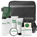 The three-piece men's skincare set is specially designed for people with oily skin.