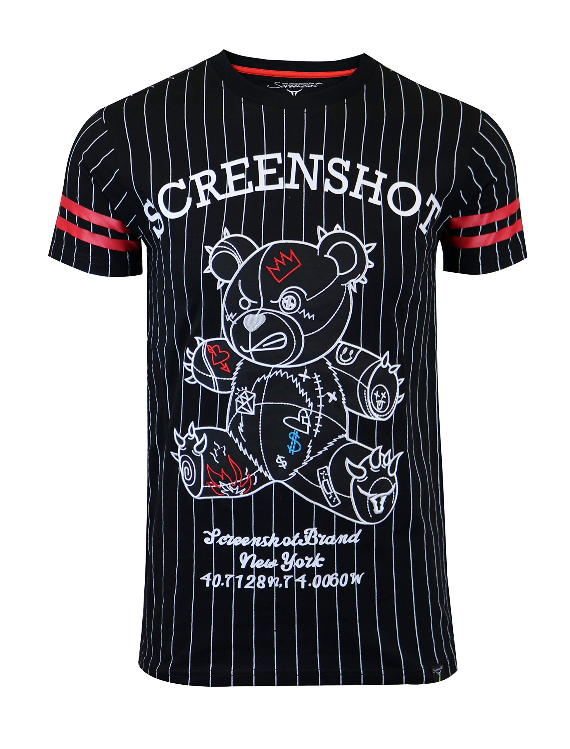 SCREENSHOT-1202-SS-2 Mens Hipster Hip-Hop Premium Urban Streetwear Latest Animation Fashion T-Shirts