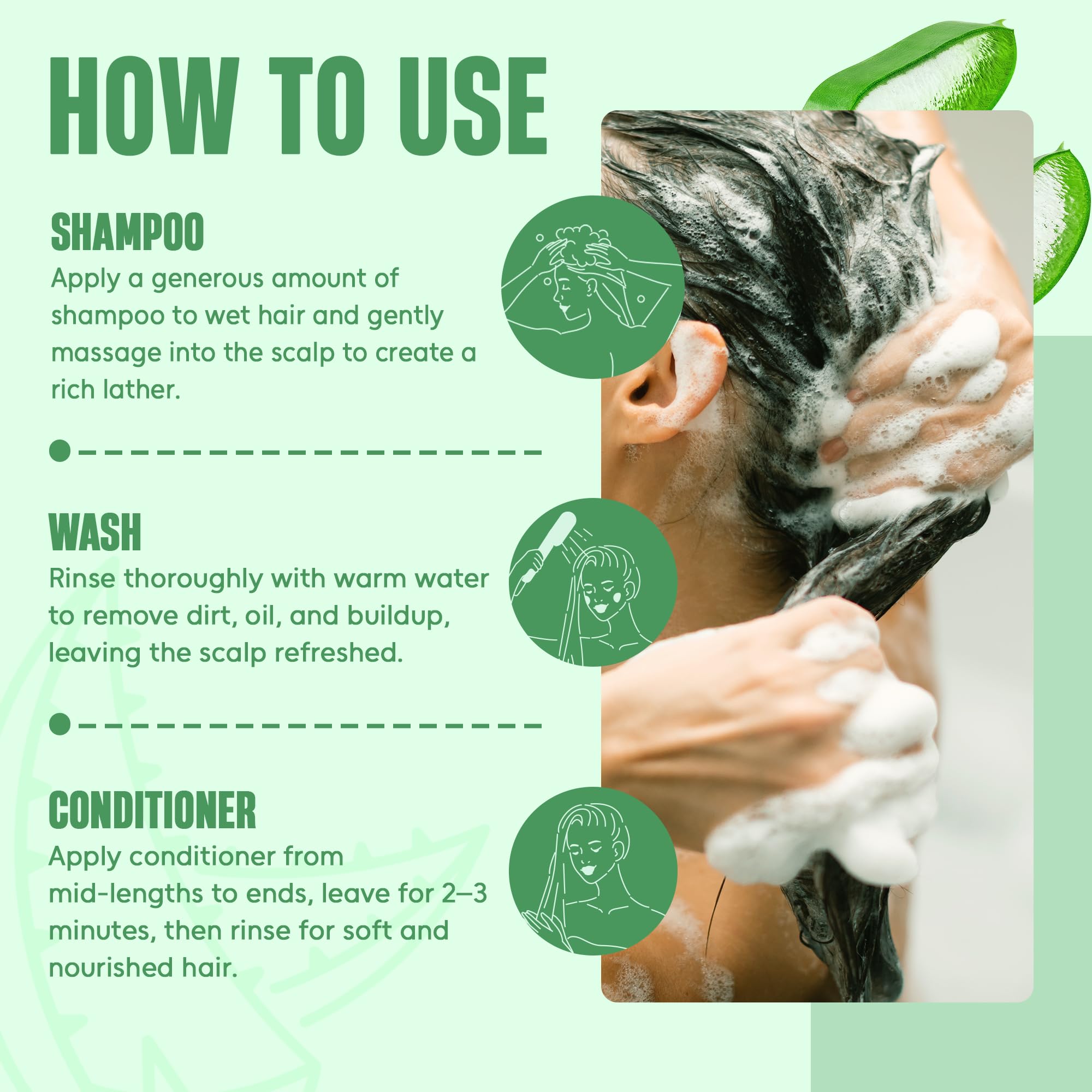 Batana Oil Shampoo and Conditioner Combo Shampoo for Thinning Hair for Men & Women
