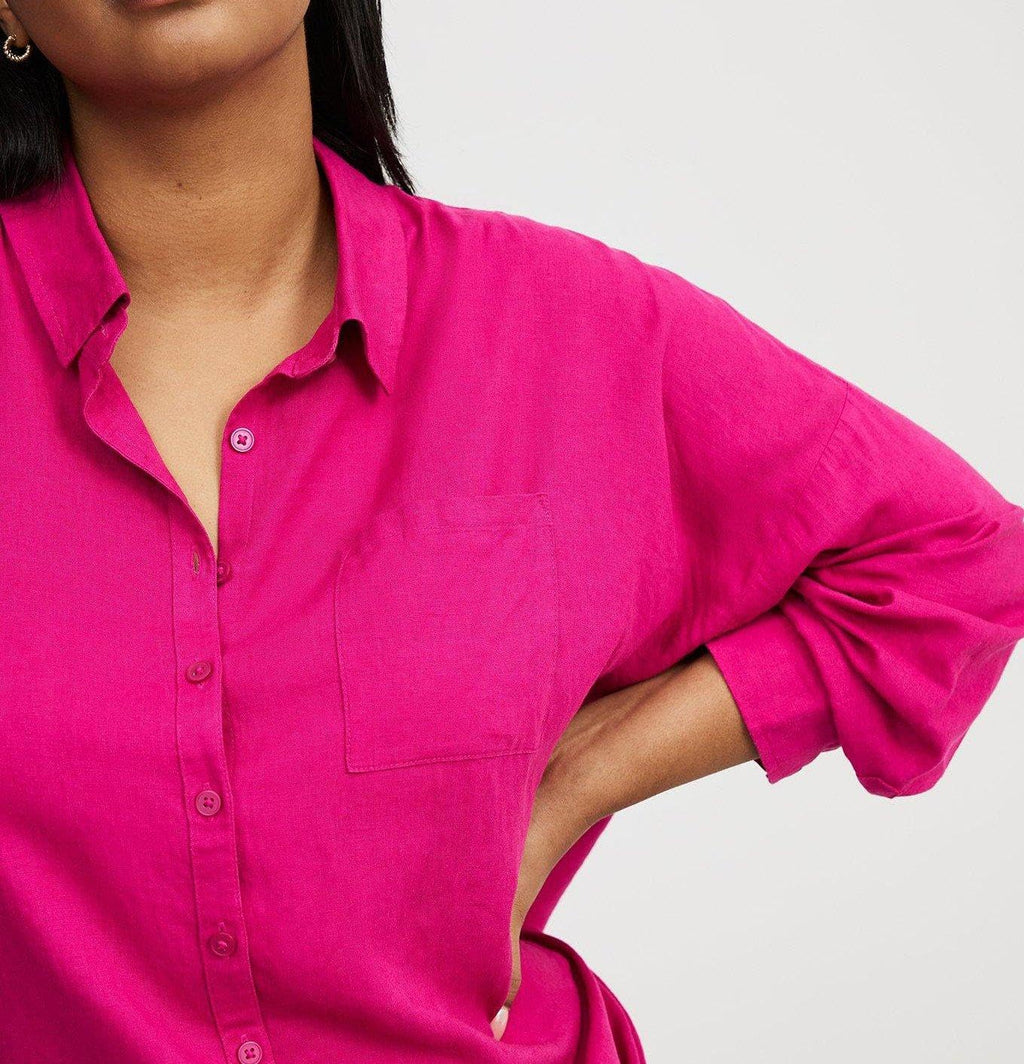 Torrid Women's Plus Size Drop Shoulder Relaxed Shirt