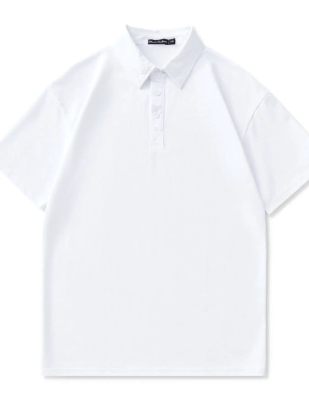 Men's Plus size Button Detail Short Sleeve Polo