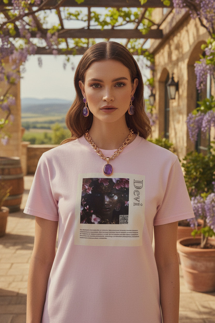 Devi Aziza & Fae Unisex Heavy Cotton Tee