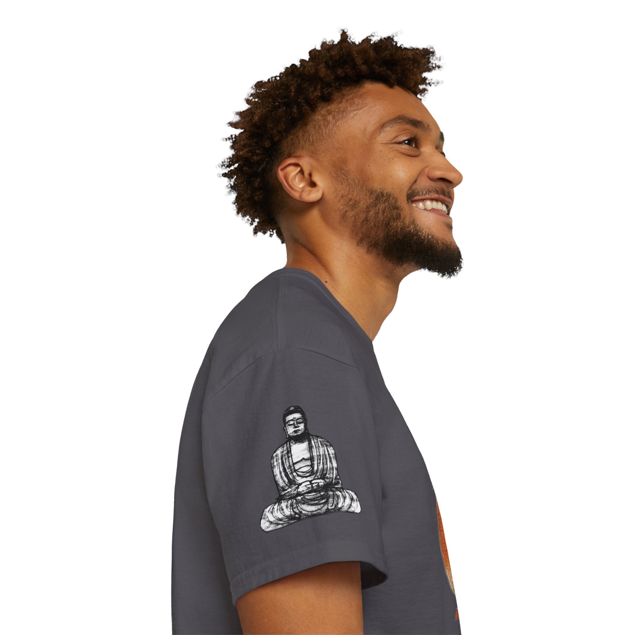 Fine Art Buddha Oil Paint Print Unisex Ultra Cotton Tee
