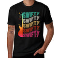 Retro Taylor Personalized Name I Love Taylor Girl 70's 80's  Wrinkle-resistant T-Shirt