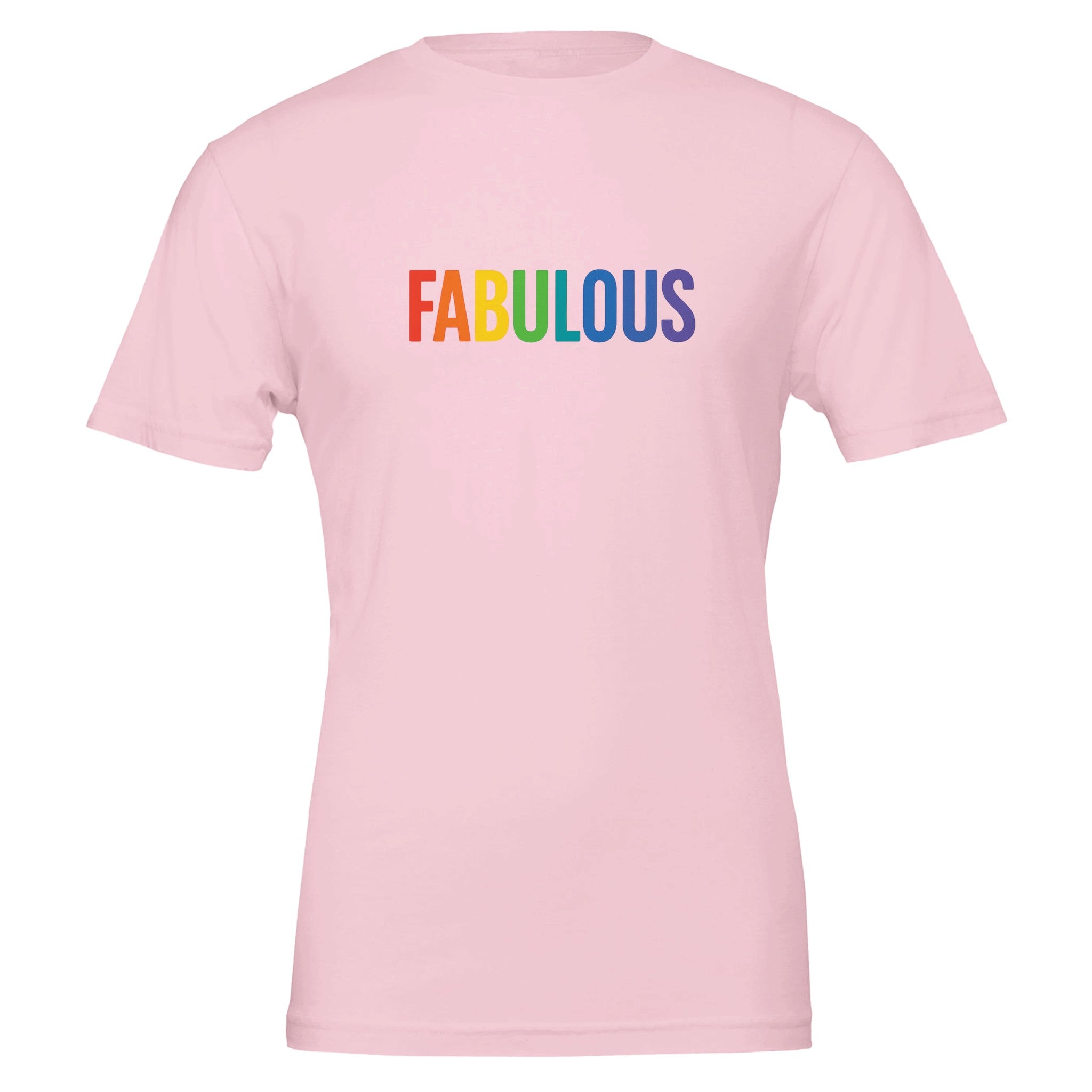 FABULOUS Rainbow Statement T-Shirt
