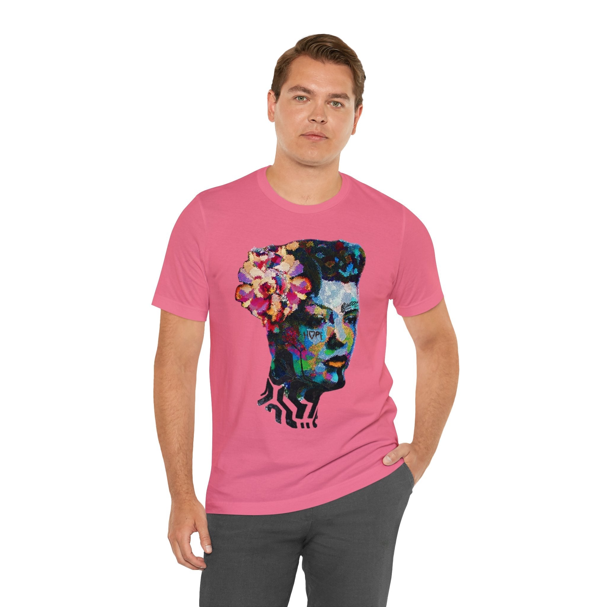 Billie Radical Unisex High End Cotton Short Sleeve Tee HUE+MAN Collective