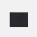 Men's PU Twill Short Anti-theft Swiping Multifunctional Wallet For Men