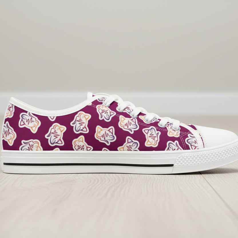 Neurostrong Stride Cat Women's Low-Top Sneakers