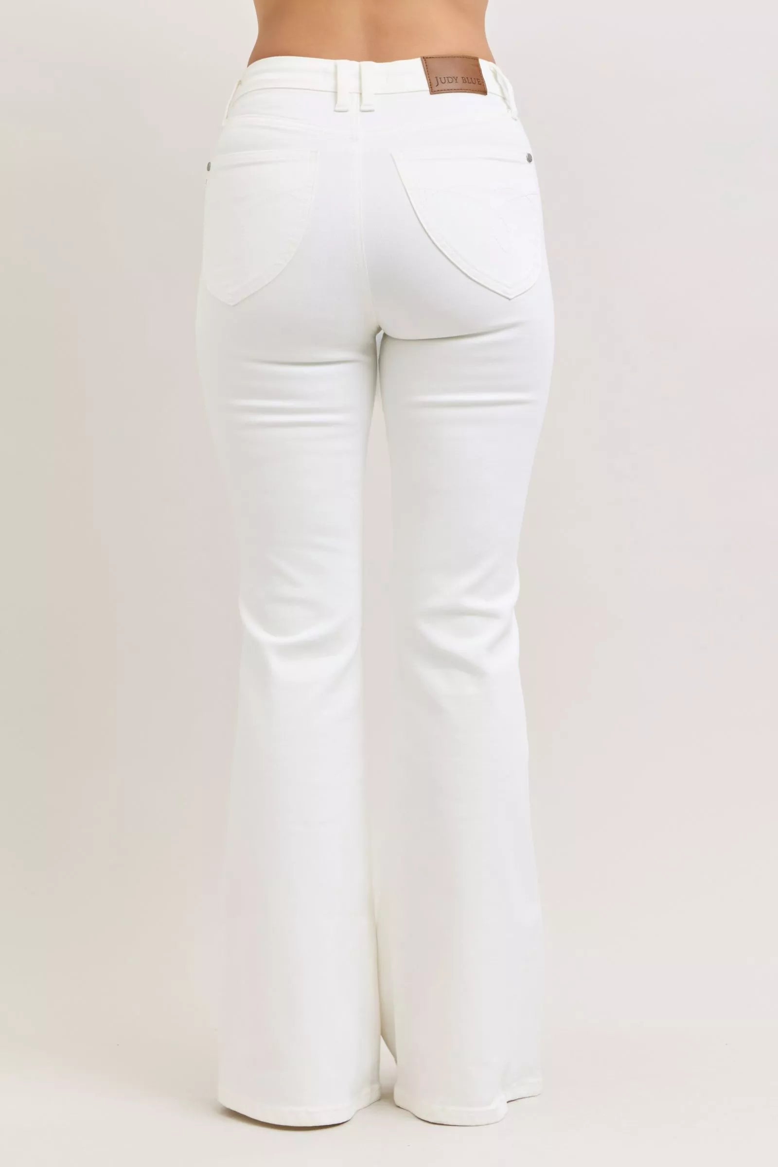 Judy Blue High Waisted Tummy Control Flare Jeans For Women All Day Comfort And Flattering Retro Fit