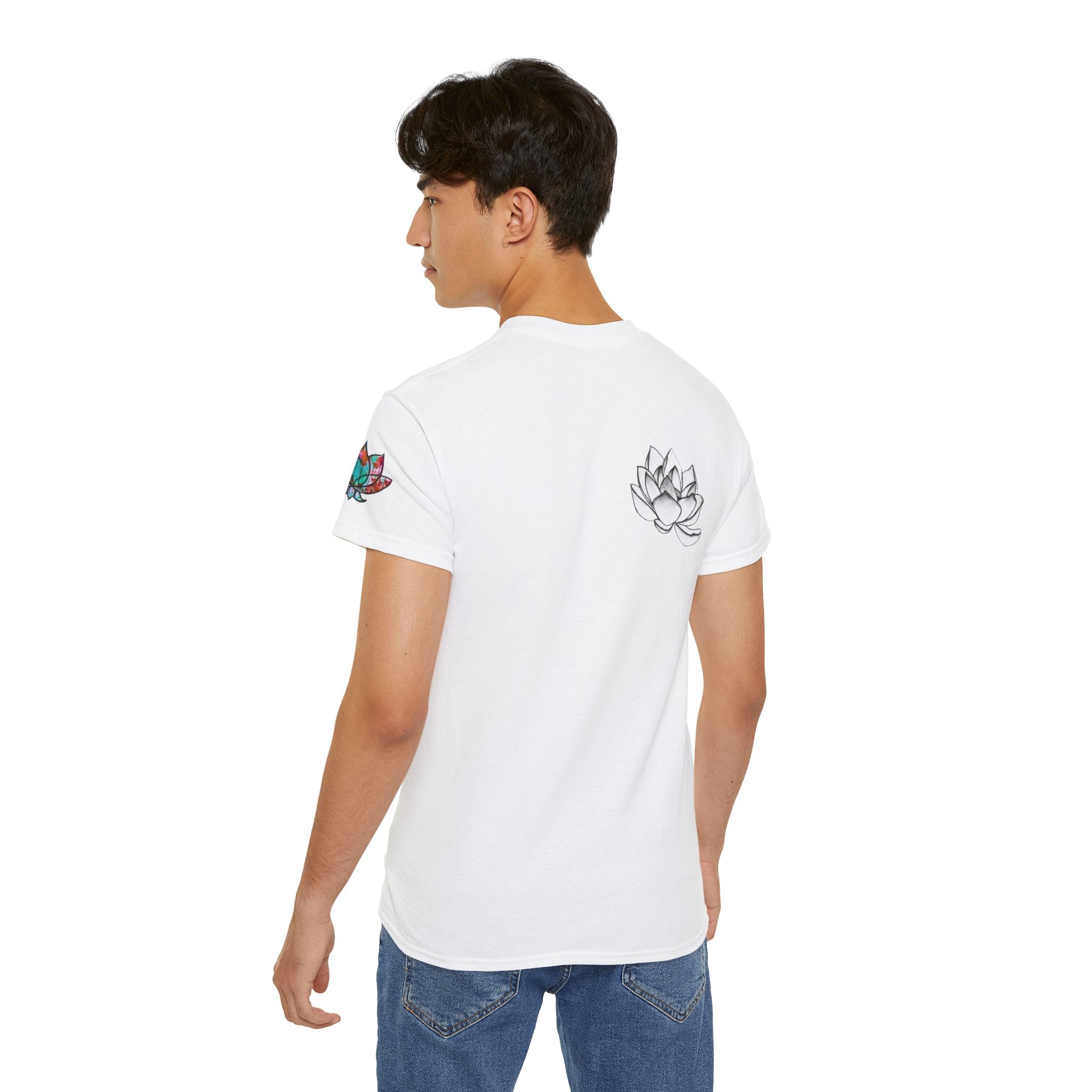 Surf is My Buddha Tablet Print Unisex Ultra Cotton Tee