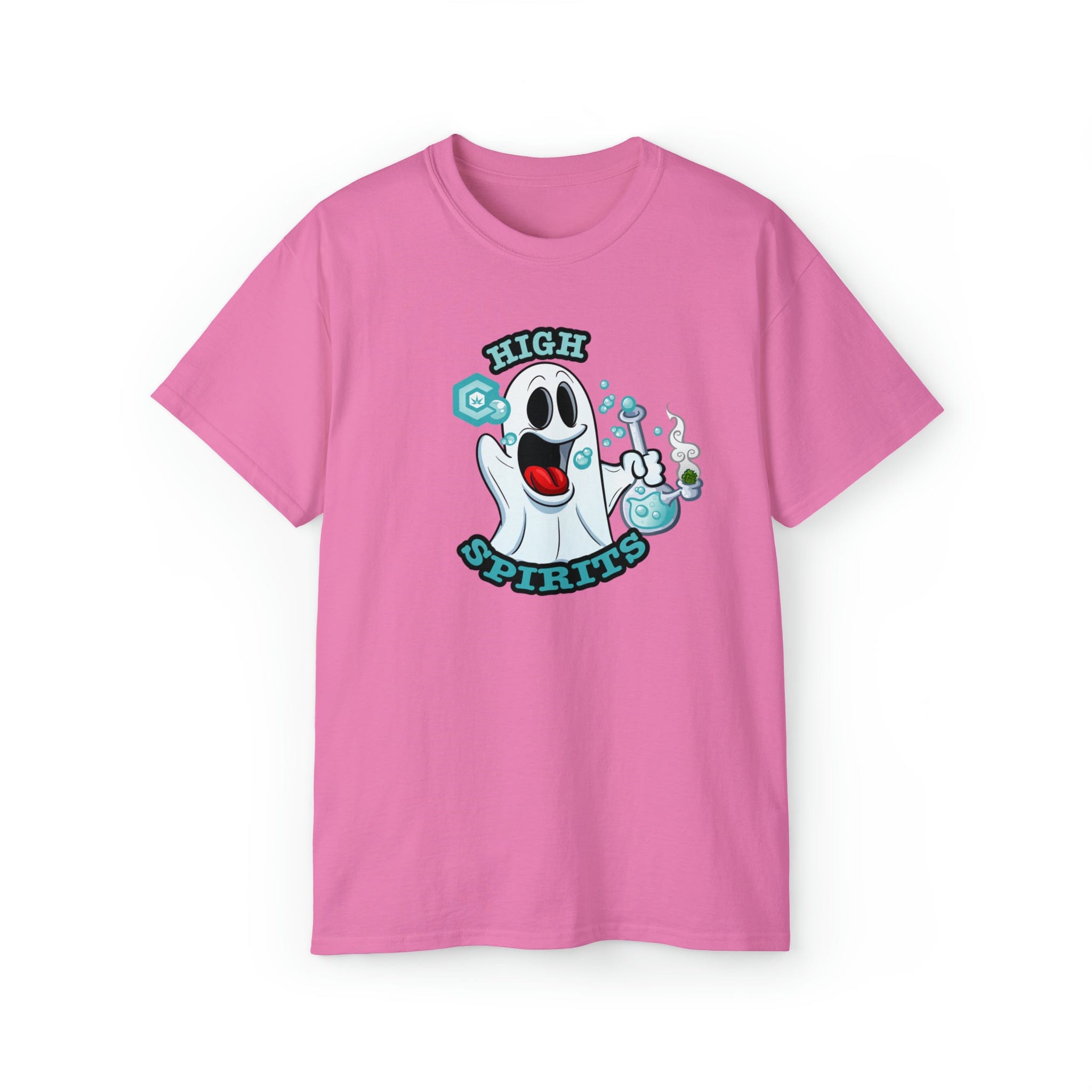 High Spirits Ghost with Bong Weed Shirt