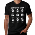 God Says I Am Cute Sheep Bible Verse Kids Toddler Girls  Classic T-Shirt