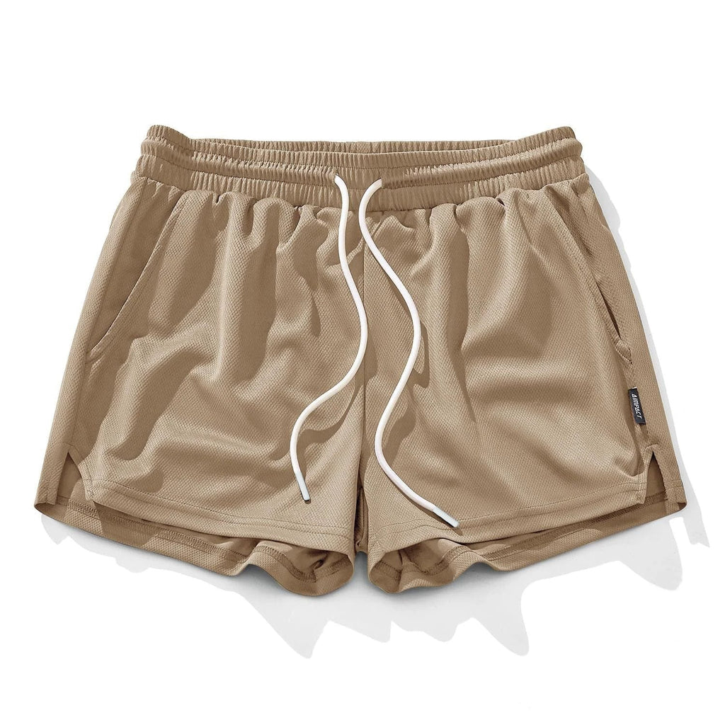 Men's Mesh Running Quick-drying Workout Shorts