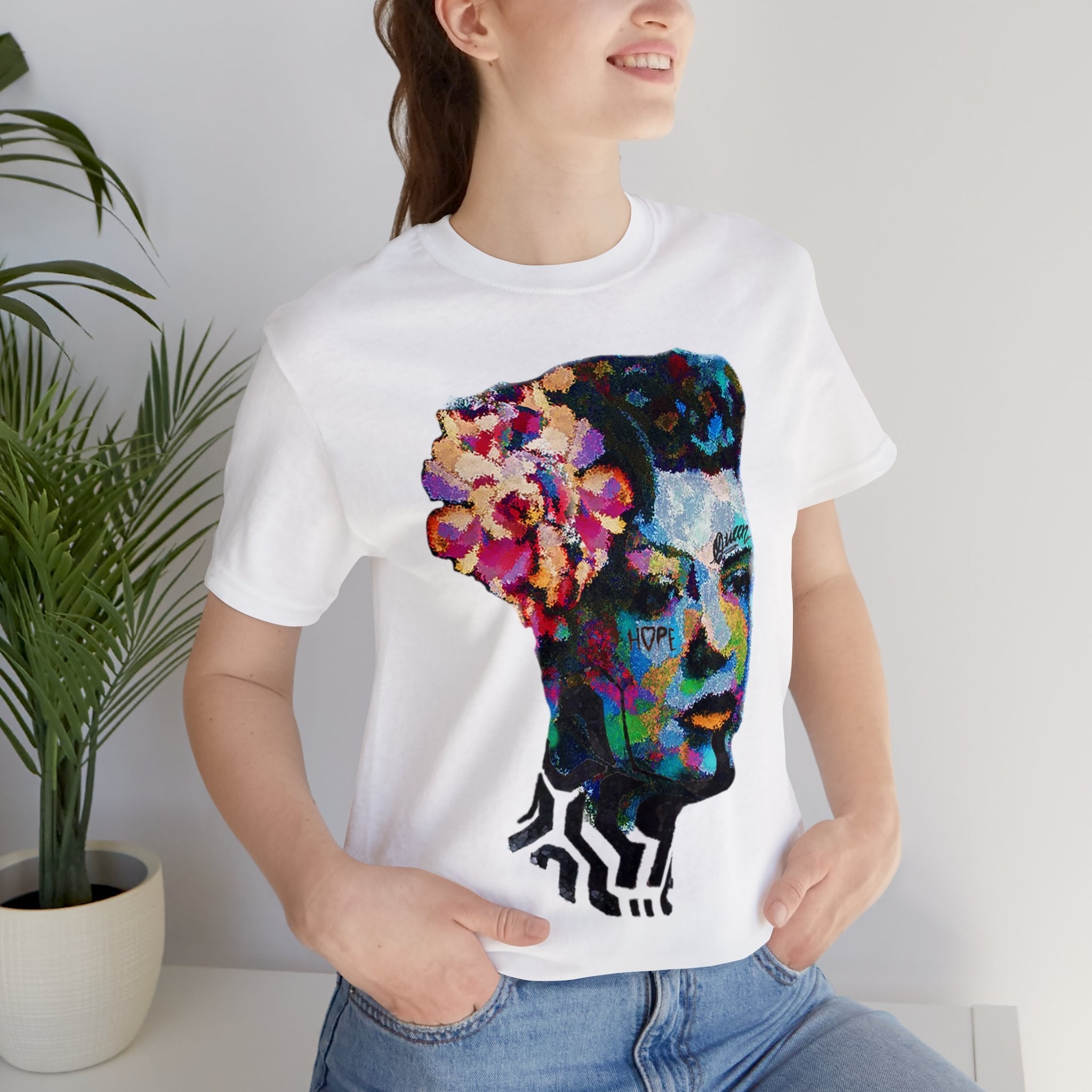 Billie Radical Unisex High End Cotton Short Sleeve Tee HUE+MAN Collective