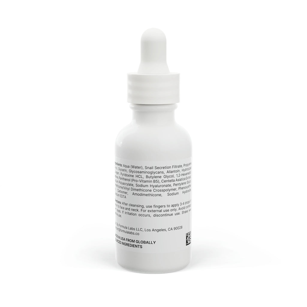 Snail Mucin Facial Serum, 1oz Shell