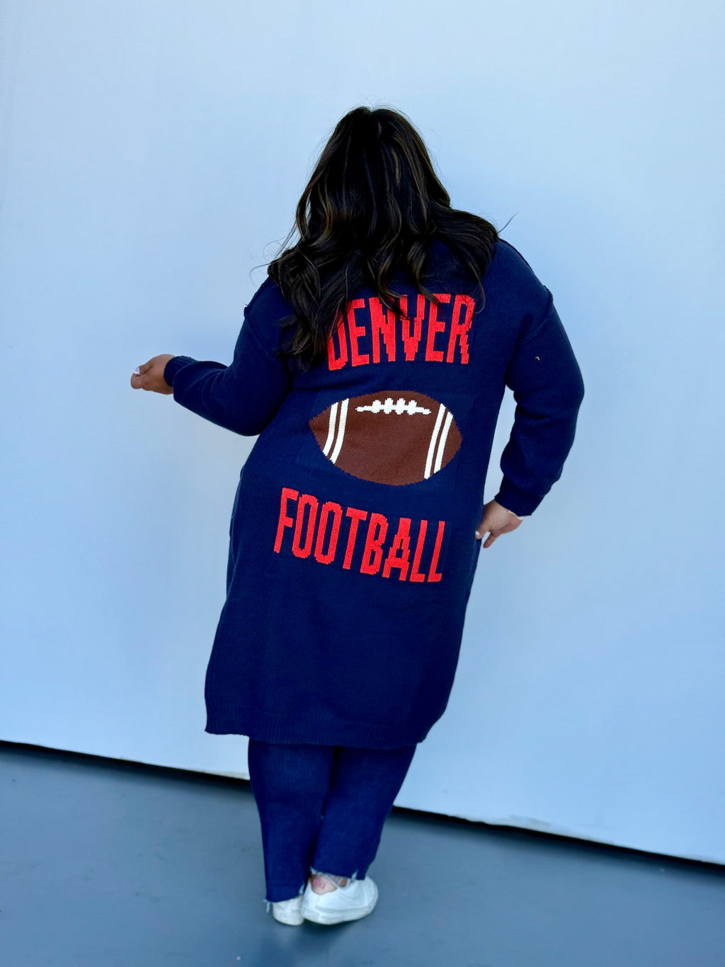 Denver Football Cardigan
