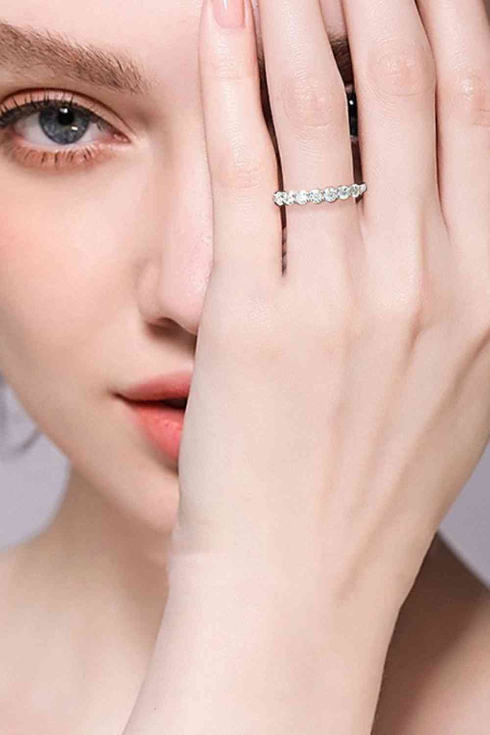 Can't Stop Your Shine Moissanite Ring – Elegant Minimalist Design See size chart under “more details”