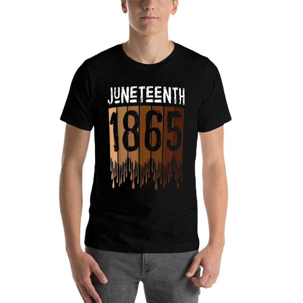 Juneteenth June 19th 1865 Freedom Day Melanin  Versatile T-Shirt