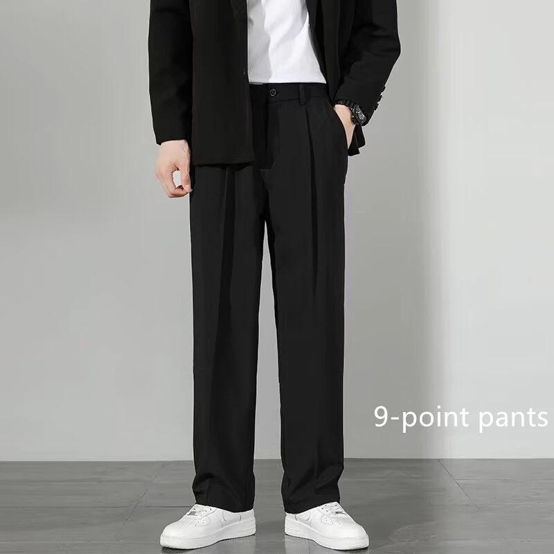 Men's Slim Fit Business Casual Thin Pants
