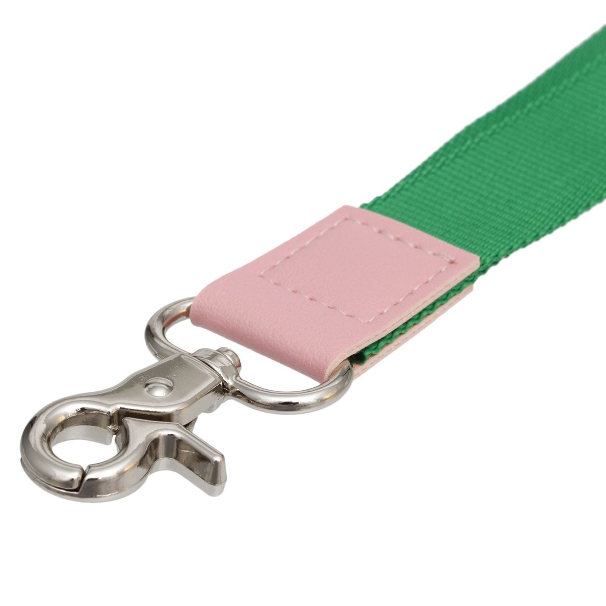 AKA Green Canvas Lanyard