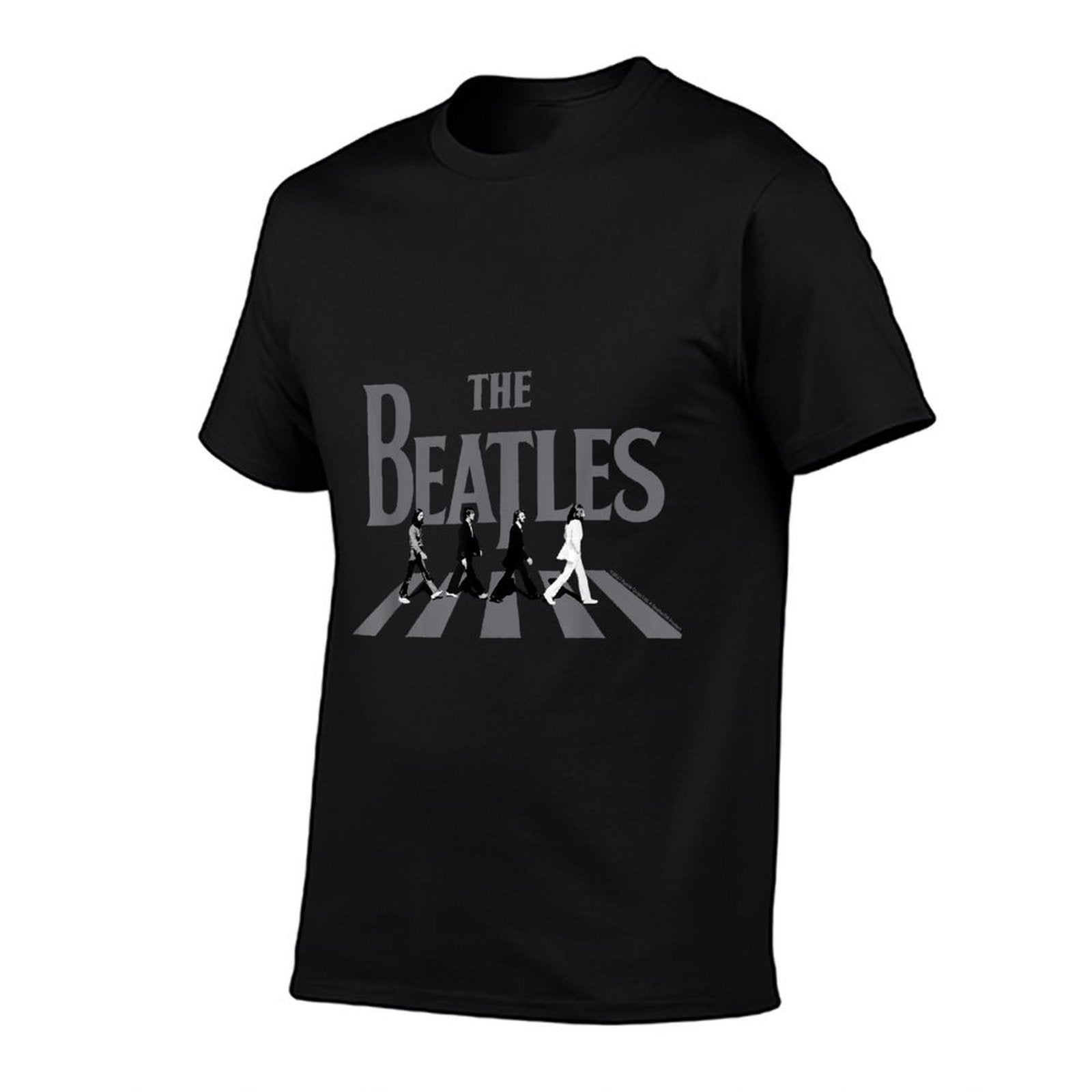The Beatles - Abbey Road Greyscale Album Cover Comfortable T-Shirt