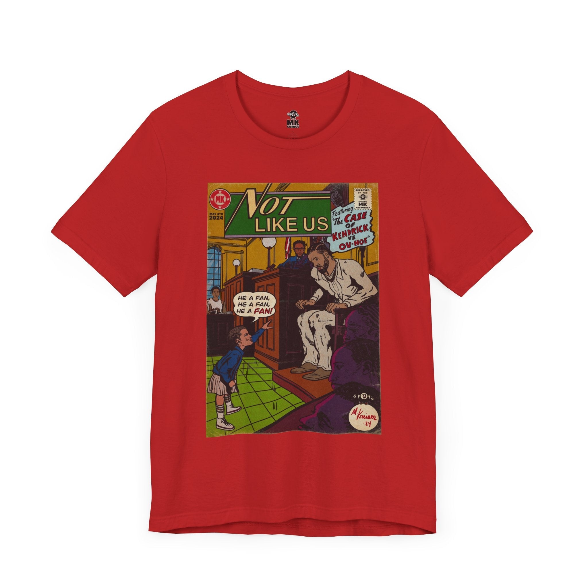Not Like Us - Unisex Jersey Short Sleeve Tee