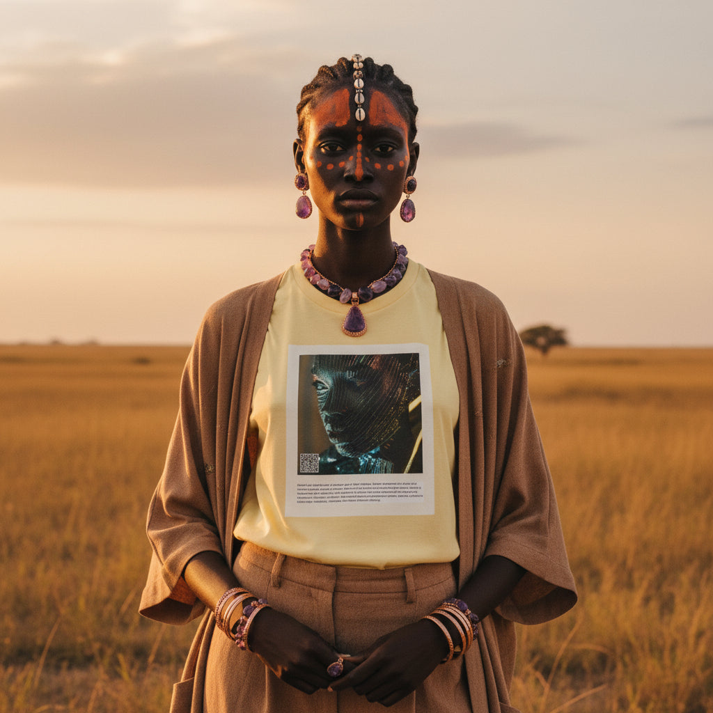 Anansi Aziza & Fae Unisex Heavy Cotton Tee