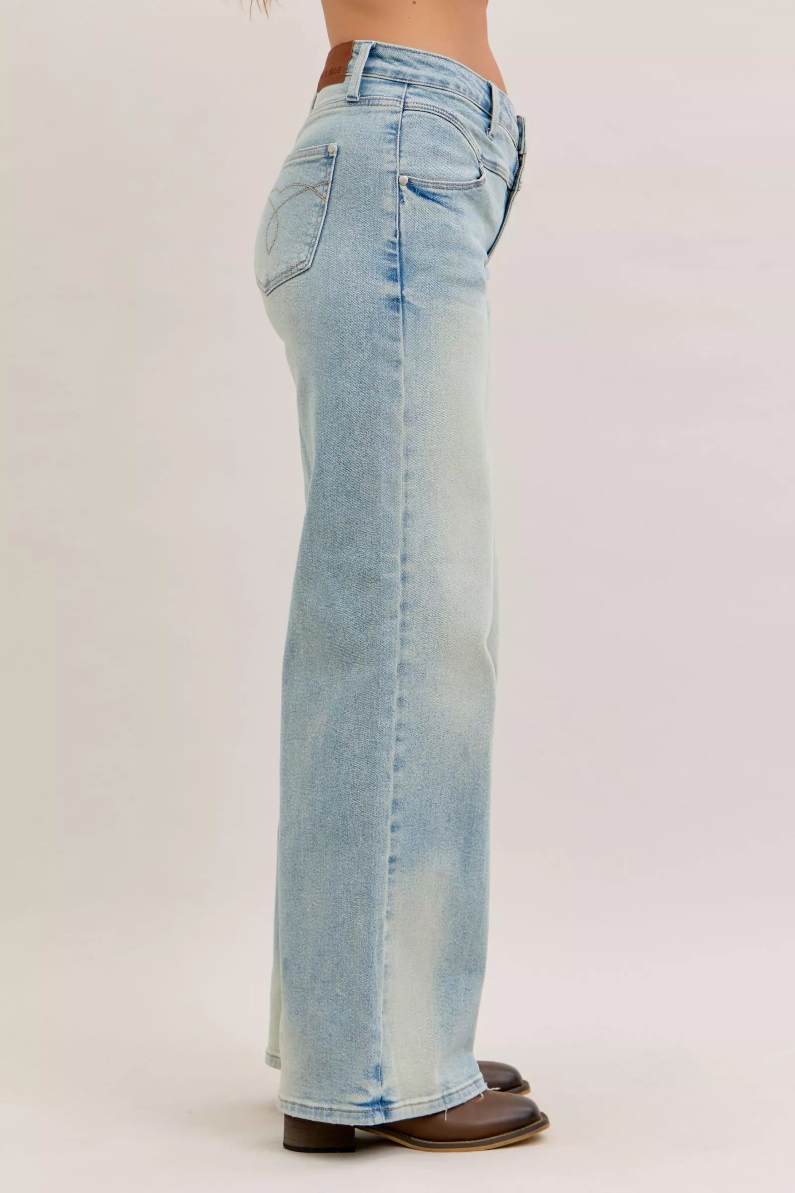 Judy Blue High Waist Jeans For Women With Flattering Column Straight Fit Versatile Everyday Wear