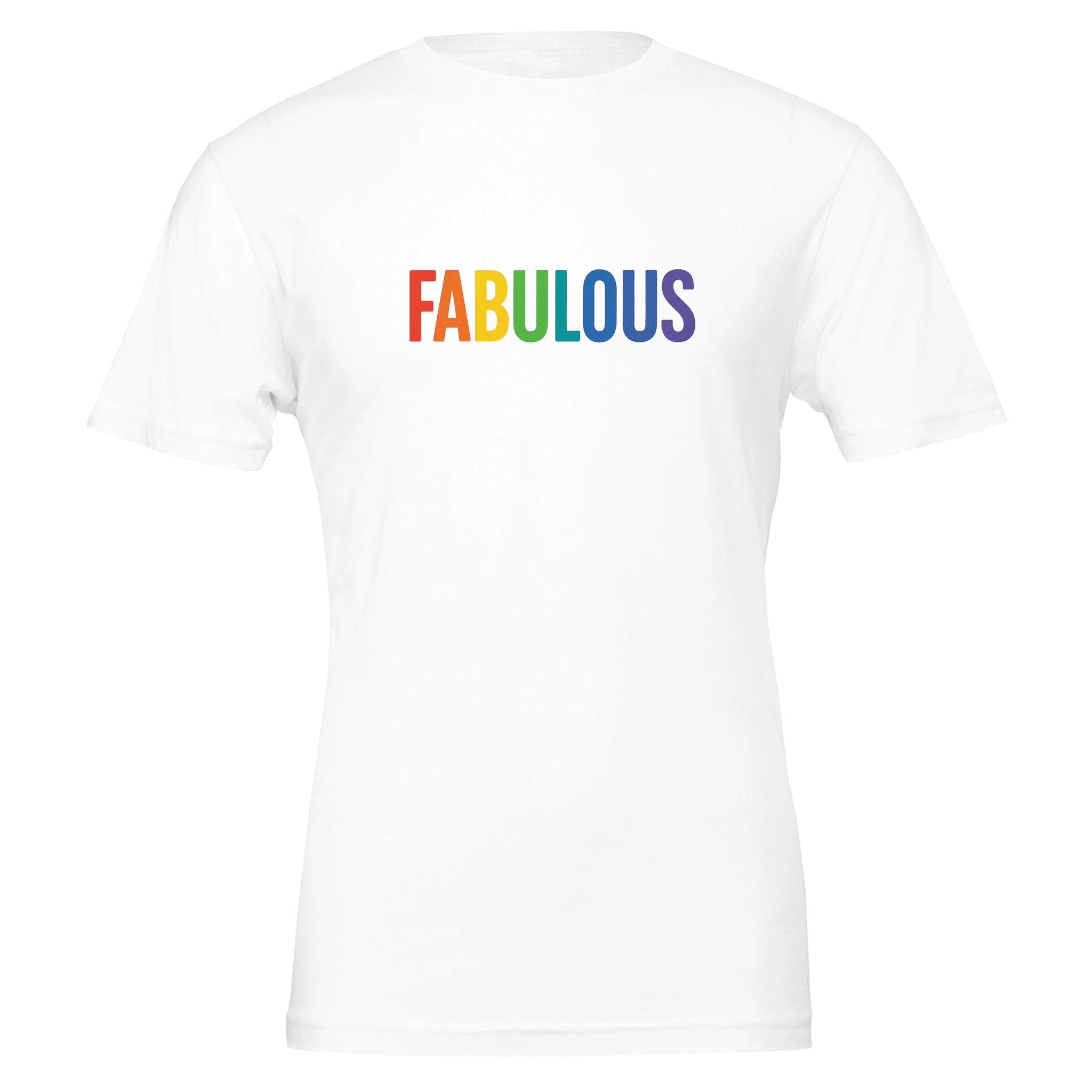 FABULOUS Rainbow Statement T-Shirt