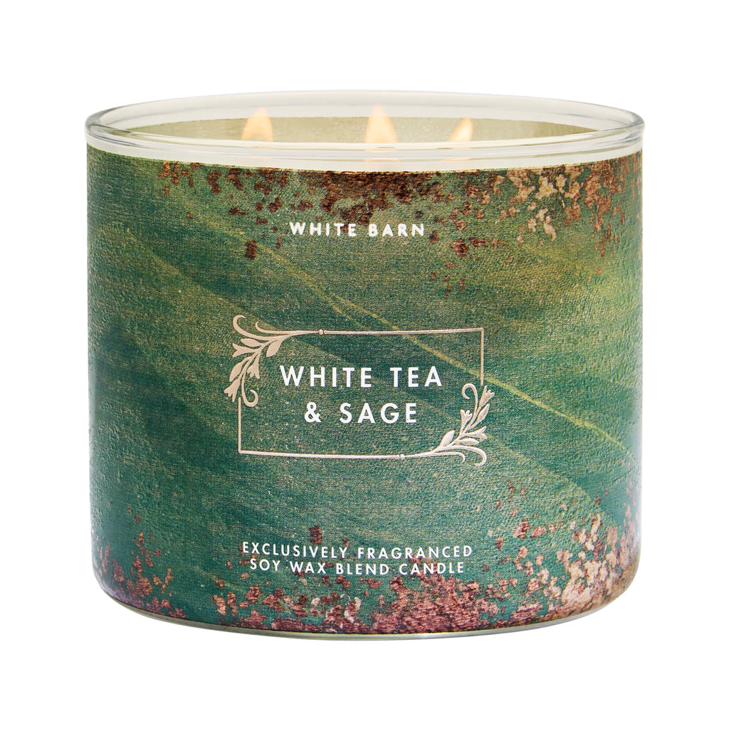 Bath & Body Works 3-Wick Candle, Long-Lasting Burn Up to 45 Hours, Exclusively Fragranced Soy Wax Blend