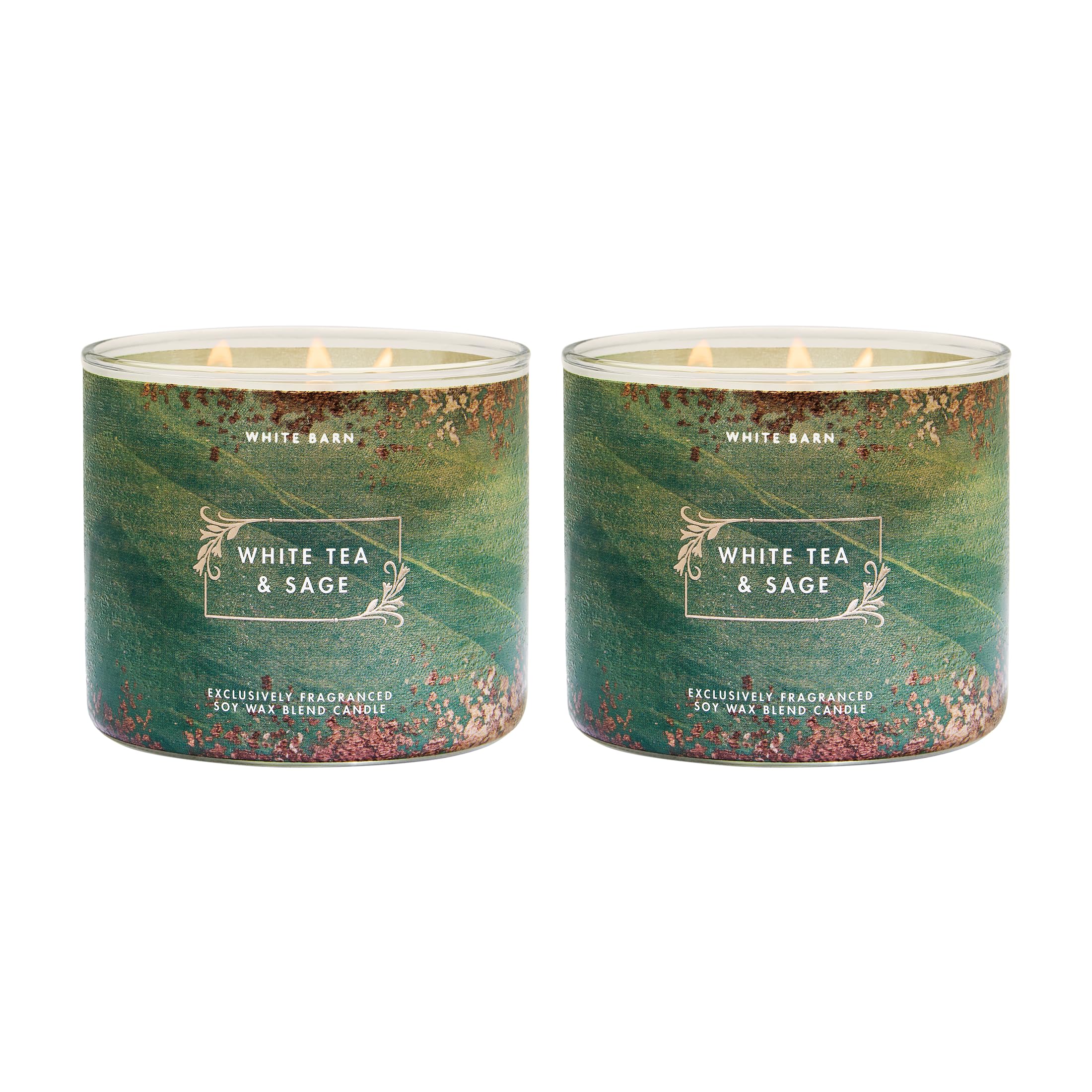 Bath & Body Works 3-Wick Candle, Long-Lasting Burn Up to 45 Hours, Exclusively Fragranced Soy Wax Blend