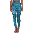 Ocean Goddess Mermaid Dos High Waisted Leggings