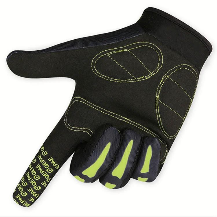 Sports Outdoor Full Finger Skull Riding Gloves For Men