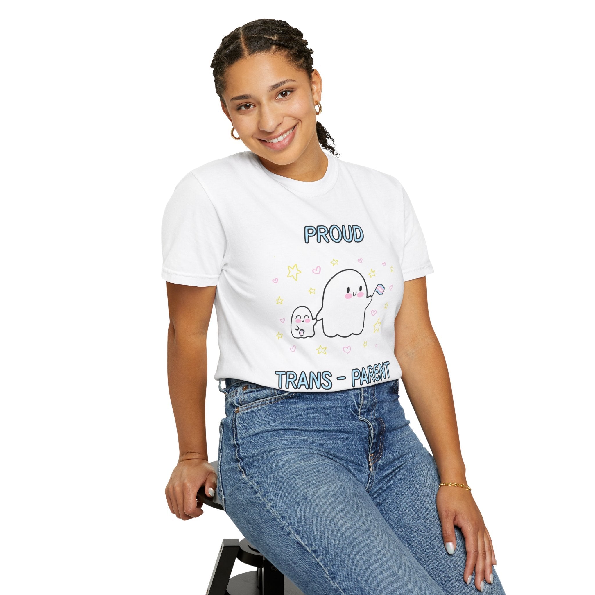 Proud Trans-Parent T-Shirt for LGBTQ+ Support