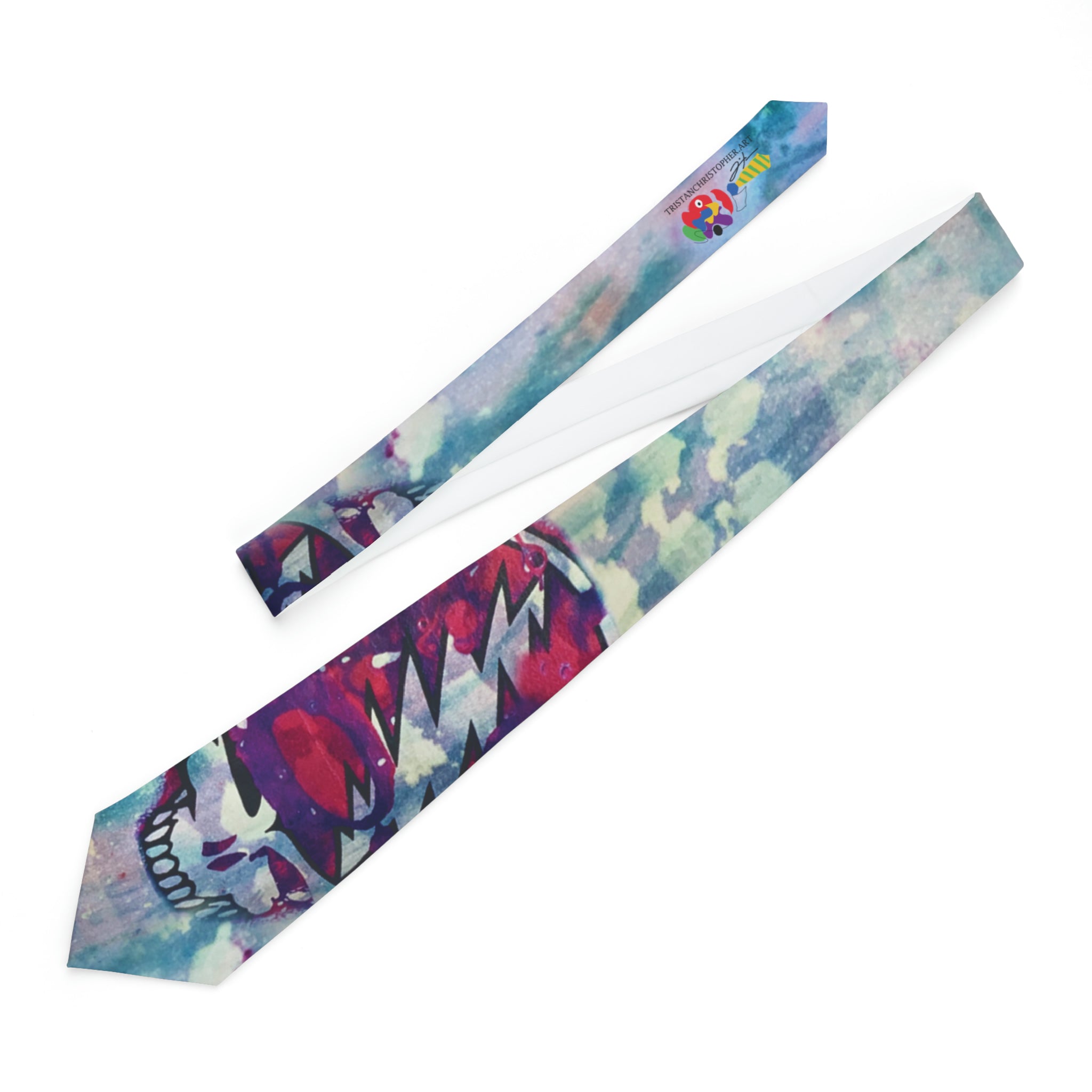 IKO IKO Skull Necktie