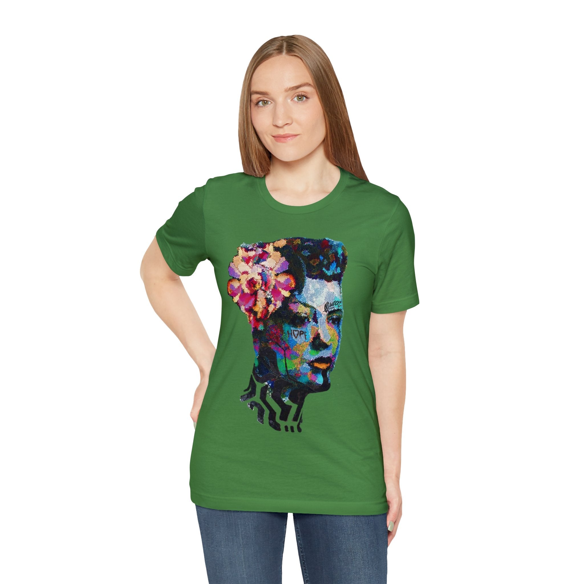Billie Radical Unisex High End Cotton Short Sleeve Tee HUE+MAN Collective