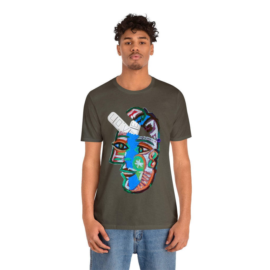 LOVE PILL DEUX Unisex High End Cotton Short Sleeve Tee