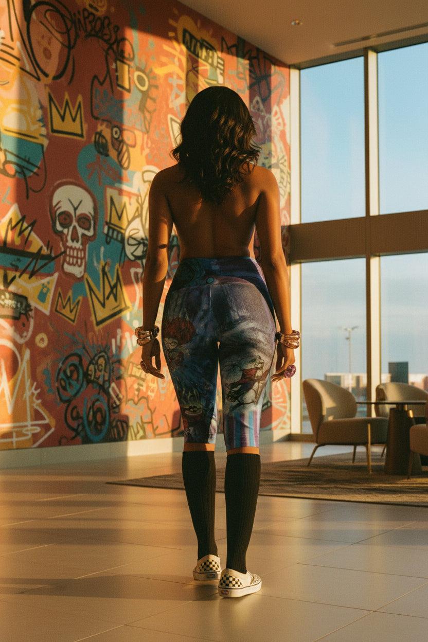 Magical Wonderland Capri Leggings